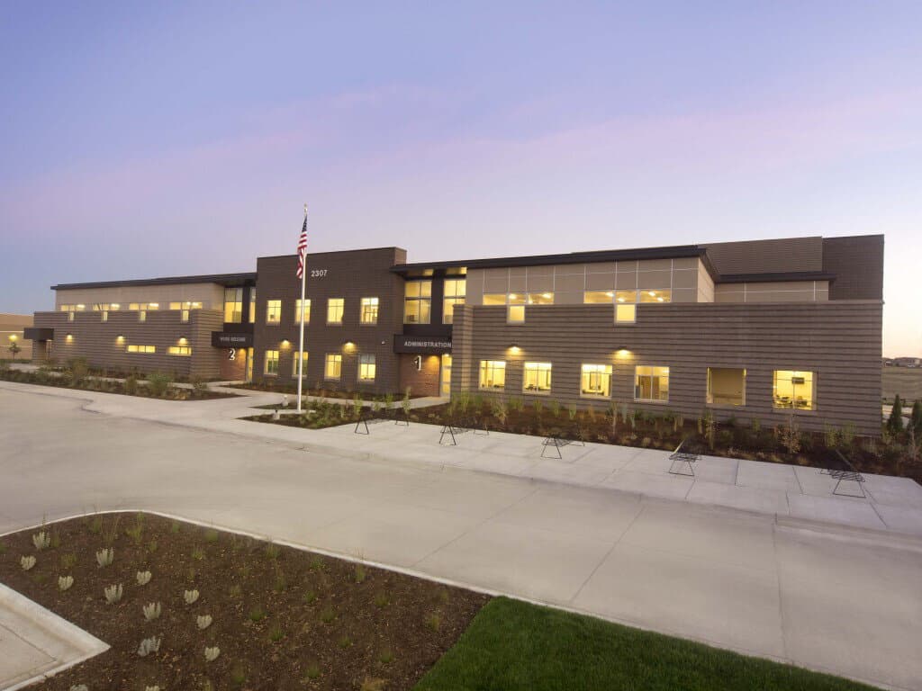 Gold Rated LEED® NC Larimer County Alternative Sentencing Building